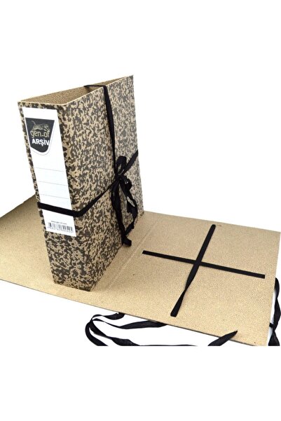 Gen-Of A4 Arşiv Ipli Bağcıklı Geniş Klasör 5'li