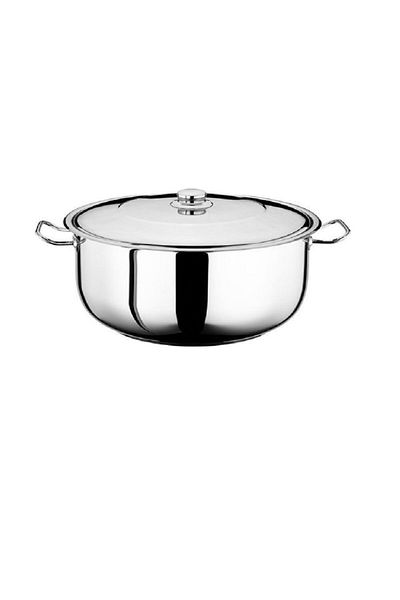 İnter 36X15 cm Steel Flat Pan-Pot 12.7 Lt