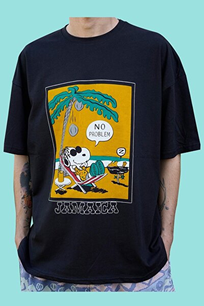 Kozmik Tapestry Μπλουζάκι Τζαμάικα Υπερμεγέθη