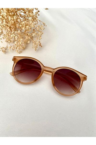 Goldmine Classy Unisex Sunglasses Matte Nude