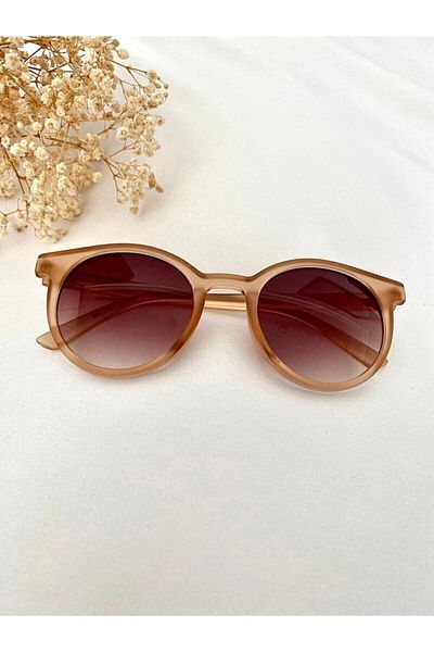 Goldmine Classy Unisex Sunglasses Matte Nude
