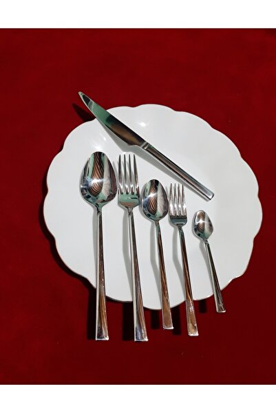 Çağrı مجموعة سكاكين شوكة وملعقة مكونة من 6 قطع