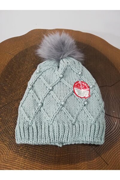 Kitti Girl's Fleece Beanie with Pearls Inside 2140-01-142