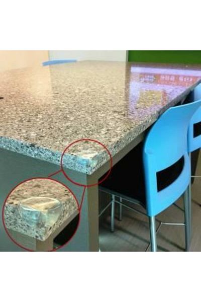 Bifirsat Προστασία γωνιακών άκρων τραπεζιού για παιδιά με διαφανές στρογγυλό σχήμα σιλικόνης