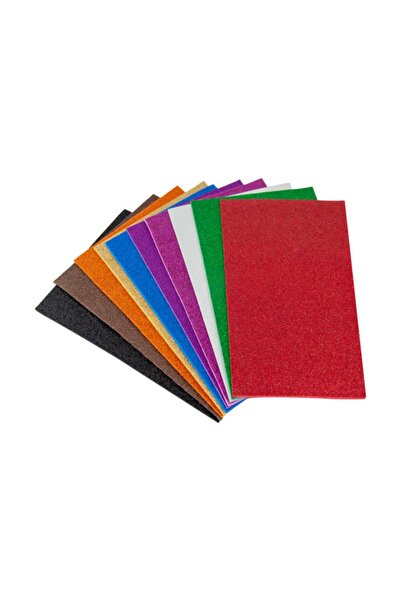 Kikajoy طبق إيفا - طقم مكون من 10 قطع لامعة (50*70 سم)