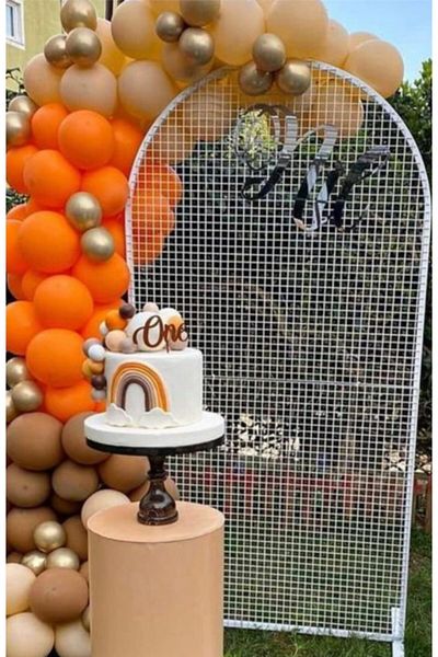 Party City Special Day Concept Pastel Balloon Chrome And Balloon Chain