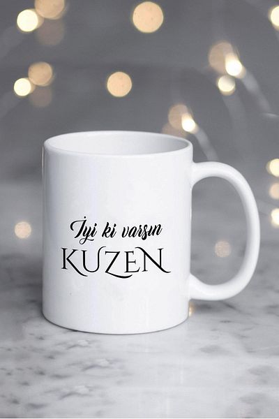 Hedizu كوب أبيض هدية لزوجتك