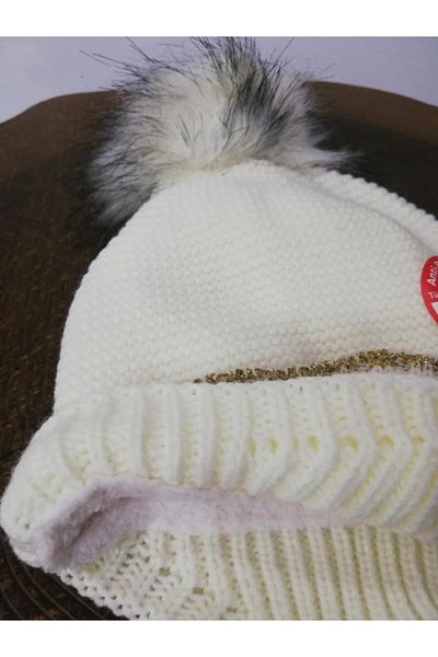 Kitti Baby Girl Fleece Eared Beret