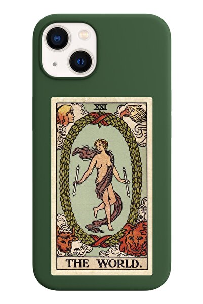 shoptocase Iphone 13 Lansman The World Desenli Telefon Kılıfı