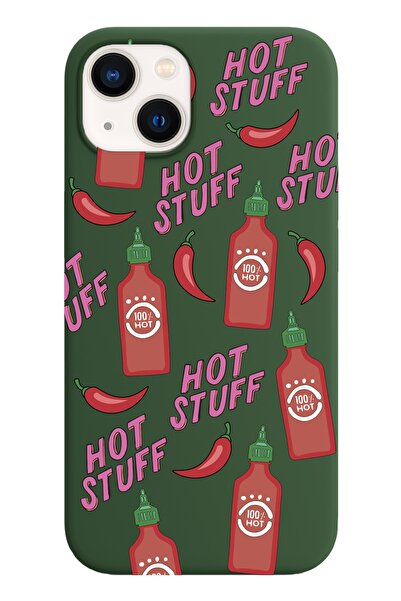 shoptocase Iphone 13 Lansman Hot Stuff Desenli Telefon Kılıfı