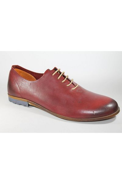 Freefoot 541 Burgundy Leather Men's Shoes
