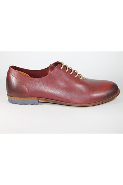 Freefoot 541 Burgundy Leather Men's Shoes