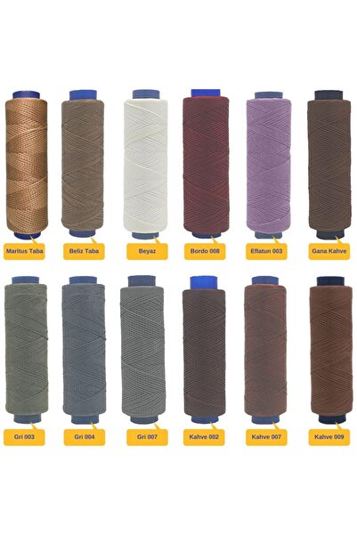 ipekbazaar Aker Mumlu Ip 1mmx100mt Mumlu Iplik Takı Deri Hobi Saraç Ipliği Çanta Ipi Kırmızı 004