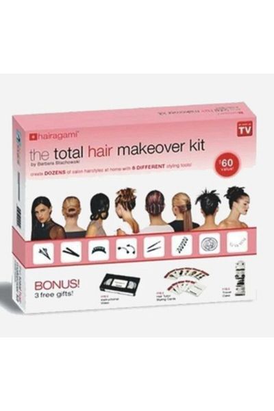 CMT Set de agrafe de păr Fural Store Kit de transformare totală a părului
