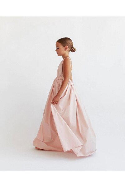 Da&Mira Kız Çocuk Askı Detaylı Elbise