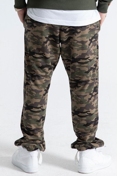 Ghetto off limits Pantaloni de sport Jogger unisex kaki cu modele de camuflaj