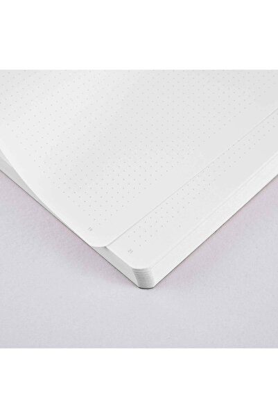 NUUNA Gray Dotted Notebook Dots (A5 Premium Paper - 176 Pages)