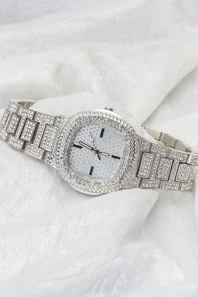 Leerybee Silver Color Special Design Women's Wristwatch