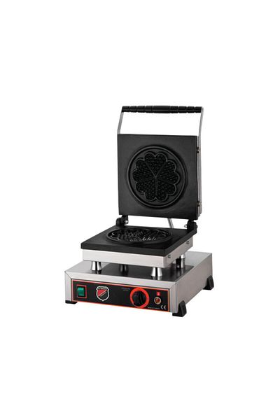 Işıkgaz Silverinox Waffle Maker Single Flower Model