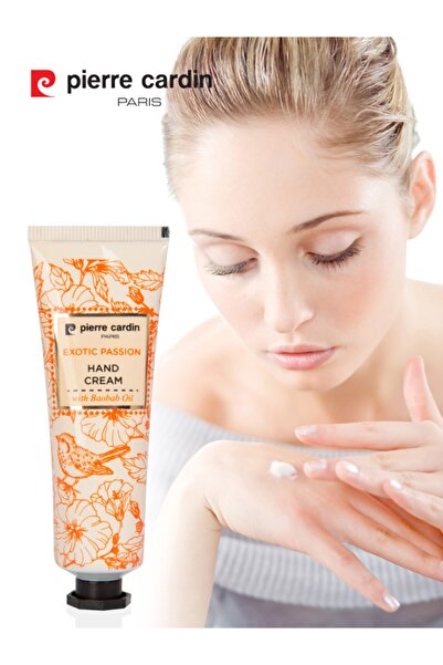 Pierre Cardin كريم مرطب لليدين بفيتامين E من Exotic Passion بزيت الباوباب - 3...