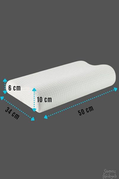 Ankaflex Μαξιλάρι λαιμού Visco Μαξιλάρι βισκόζης Visco Love Pillow Visco Pillow Ορθοπεδικό Μαξιλάρι Visco