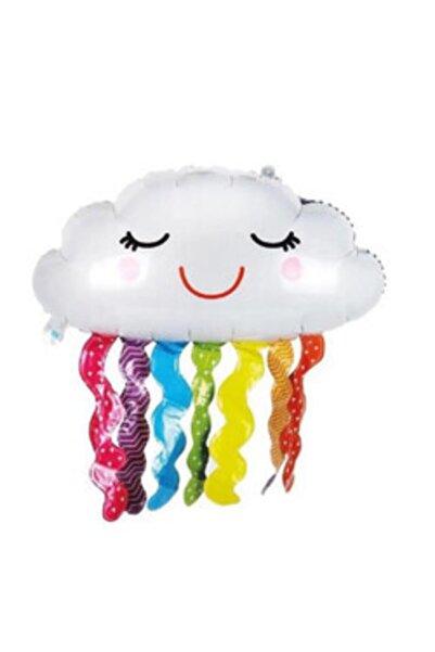 parti sürprizi بالونة موتلو بولوت فويل بشراشيب ملونة 80 سم