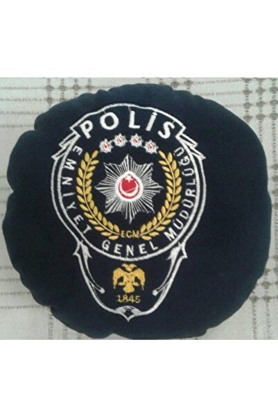 aldatmaz askeri malzeme Polis Emoji Yastık Satınal,yazıları Nakış Işlemeli Si...