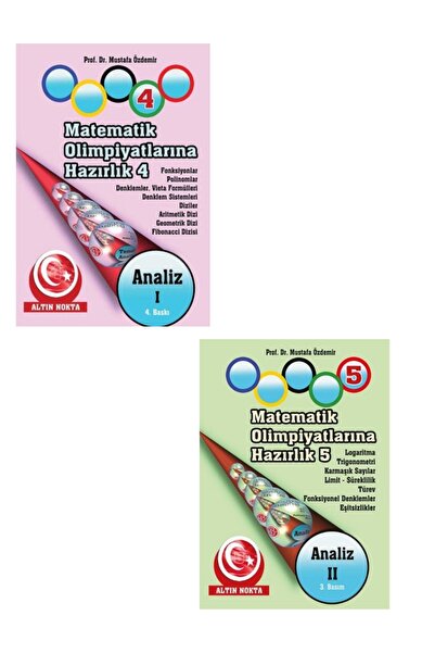 Altın Nokta Yayınları Matematik Olimpiyatlarına Hazırlık 4 Ve 5 Set