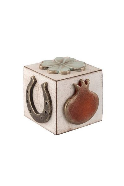 Paşabahçe Lucky Cube Decorative Object 9.5x9.5cm