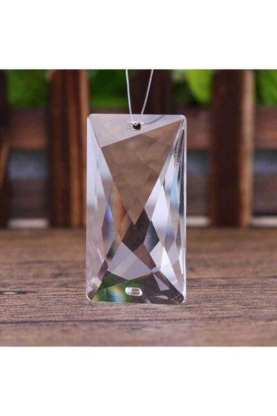 ADA AVİZE Şeffaf Dikdörtgen Power Led Avize Taşı