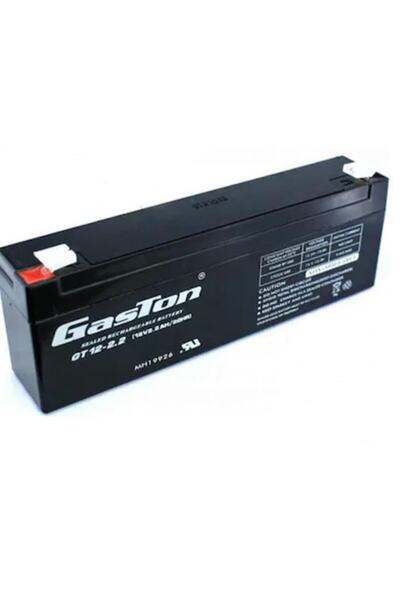 GASTON Gt12-2.2 Işıldak Kuru Akü 12v 2.2ah