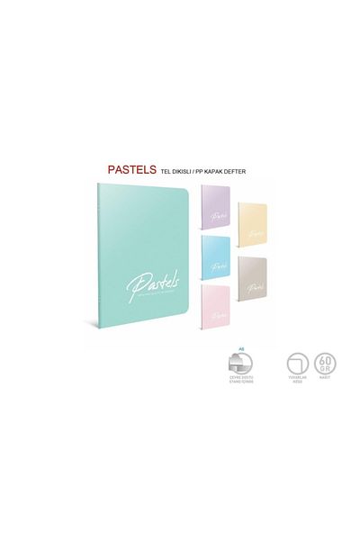 Gıpta A4 120 Yp Square Pastels - Wire Dkş Pp Kpk Def