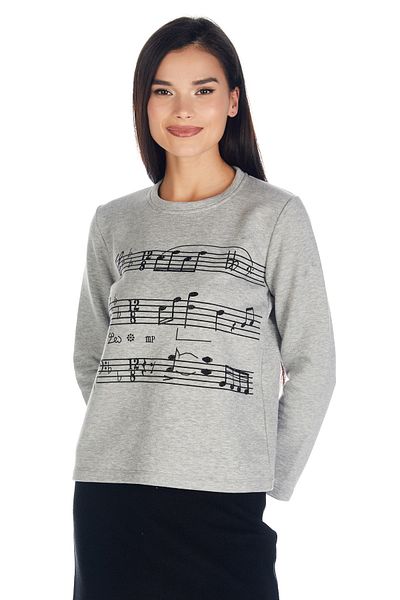 Solo Crystal Stone Printed Sweatshirt