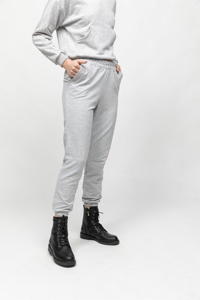 Volanlı Pantaloni de sport Melange