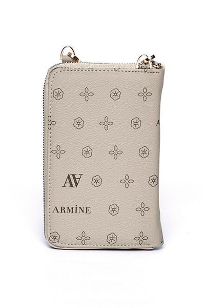 Armine Γυναικεία μίνι τσάντα ώμου χειρός 265 Mink Printed
