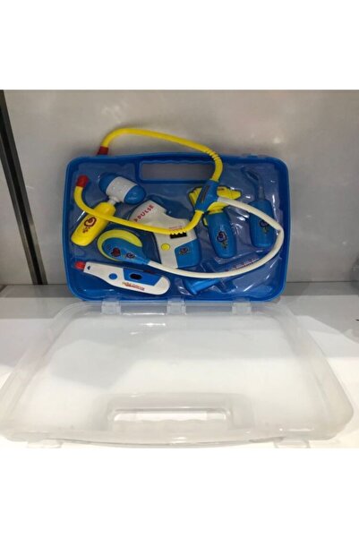 YVZ Işıklı Sesli Çantalı Erkek Mavi Doktor Seti