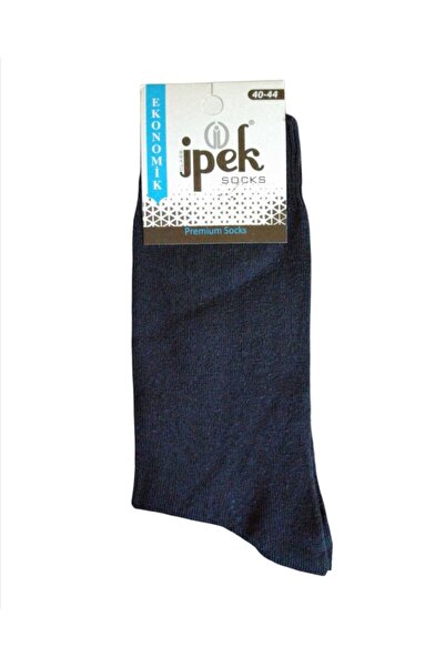 İpek Economical Seasonal Men's Socks 12 Pack Black