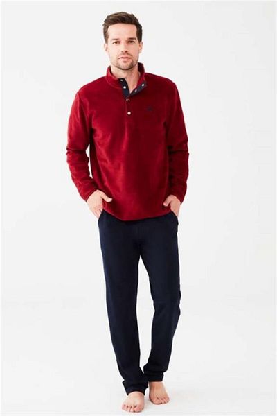 Mod Collection Top Fleece and Bottom Cotton Men's Tracksuit Set