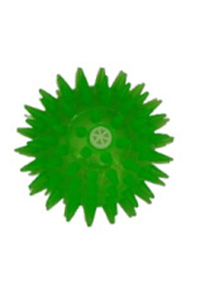 Genel Markalar Köpekler Için Işıklı Sesli Termoplastik Kauçuk Kirpi Top 6 Cm