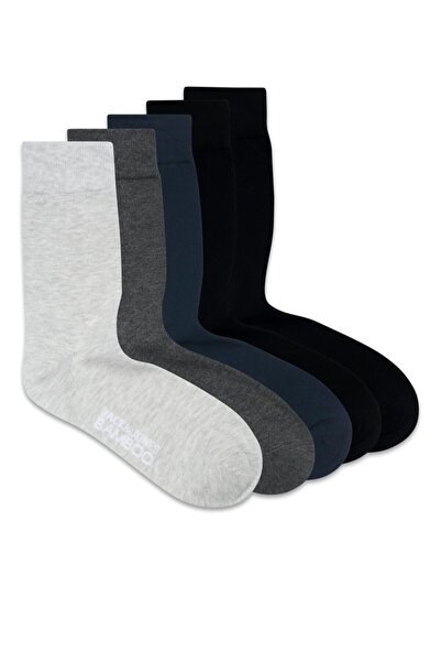Jack & Jones Jack Jones Basic Bamboo Sock 5 Pack Noos Men's Colorful Socks12198027-28