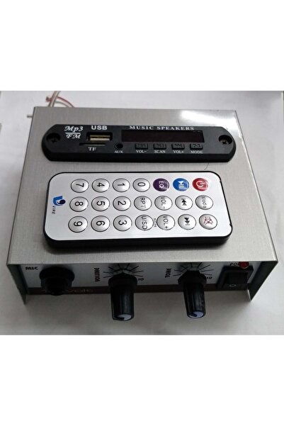 Coss Voice Anv01u 50 Watt Usb"li+sd Kart+kumandalı Pazarcı Anfisi