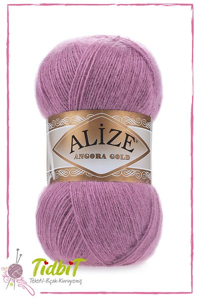 Alize Angora Gold No: 28 Ροζ Σκόνη