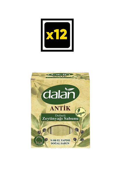 Dalan Olive Oil Laurel Soap 900 Gr X 12 Pieces
