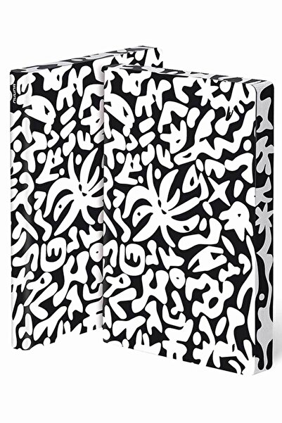 NUUNA Gray Dotted Notebook Da Da (A5 Premium Paper - 256 Pages)