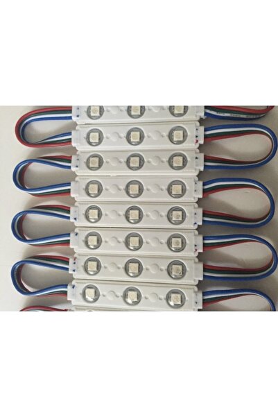 Hazar Led 12 Volt Rgb Modül Led Mercekli Modül Led (20 ADET)