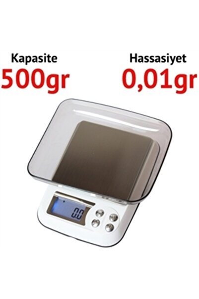 Vinomarket Dm3-500 Mini Hassas Terazi Max: 500 Gr. Hassasiyet 0,01 G.