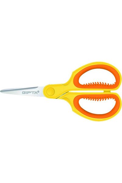 Gıpta 4 Color Double Energy Plastic School Scissors - Blunt Tip