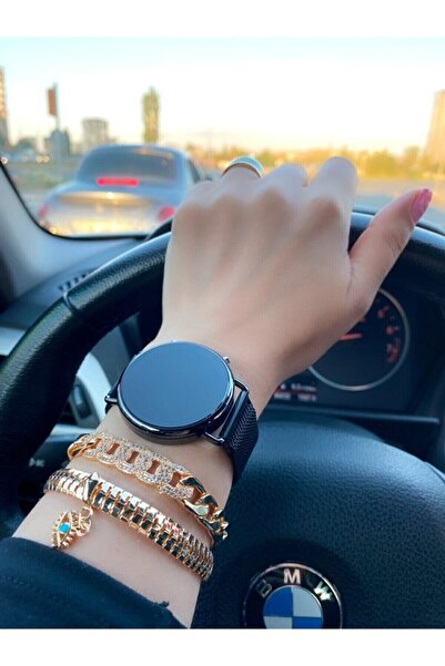 İSTLİV Bay & Bayan Mıknatıslı Kordon Led Kol Saati