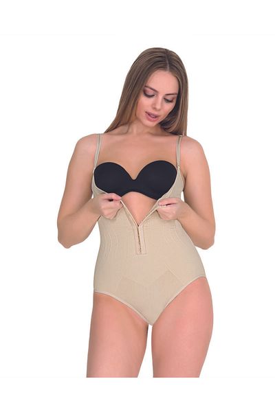 Form Time 9105 Women's Agraphed Underbust Corset with Snap Fasteners
