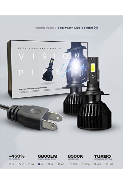 C9 Mini Led Xenon Compact Dob Led H7 24w 6800 Lumen